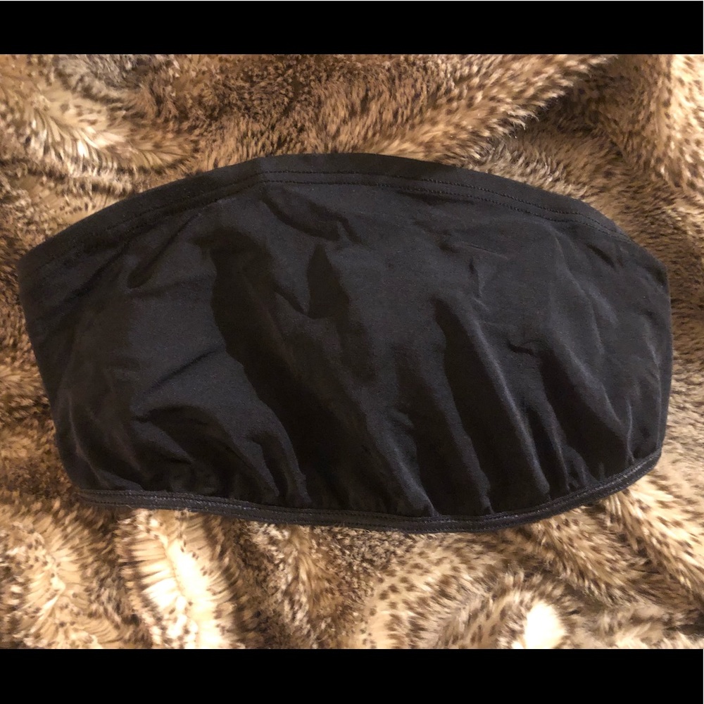 Victoria Secret black bandeau bra